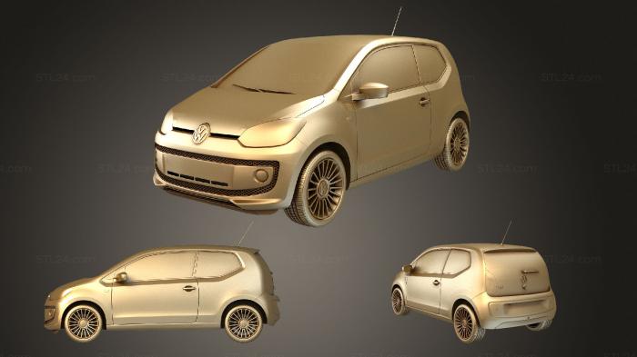 Vehicles (VW UP 3 door 2015, CARS_4048) 3D models for cnc